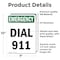 Signmission Safety Culture Sign, 7 in Width, Vinyl Decal, Rectangle OS-2PACK-EM-D-710-V-10447 - alternate 5